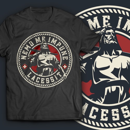 Army t-shirt with the title 'Nemo Me Impulne Lacessit'