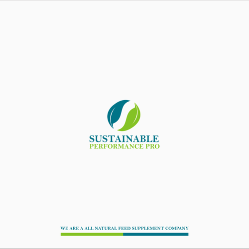 Performance logo with the title 'Sustainable Performance Pro Logo'