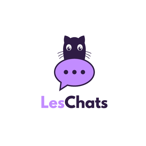 App brand with the title 'Chat app logo'