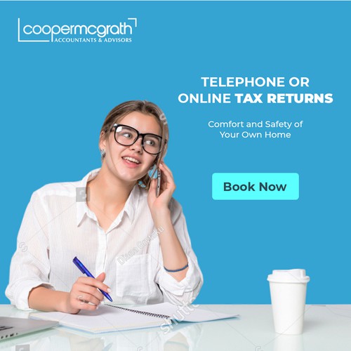 Instagram ad design with the title 'Facebook Ad Design'