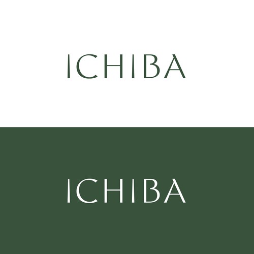 Logo with the title 'ICHIBA'