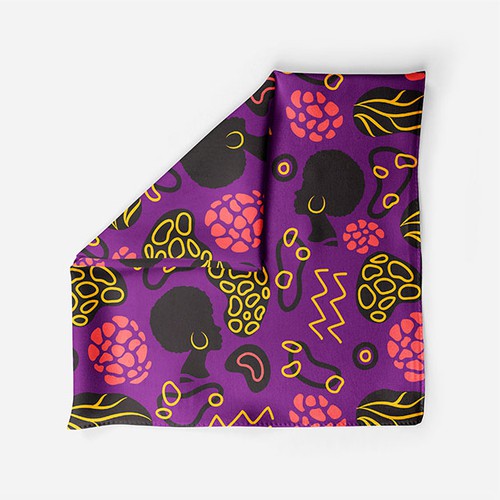 African American design with the title 'African culture inspired pattern'