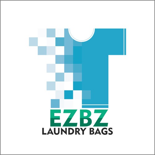 Dry cleaner logo with the title 'logo design for contest'