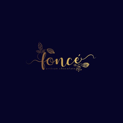 Coco logo with the title 'Logo concept for high end artisan chocolate - Foncé'