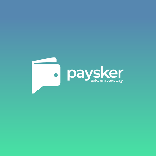 IPhone logo with the title 'Simplistic Logo concept for Paysker'
