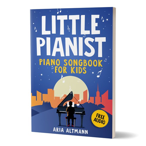 Music book cover with the title 'Book Cover'