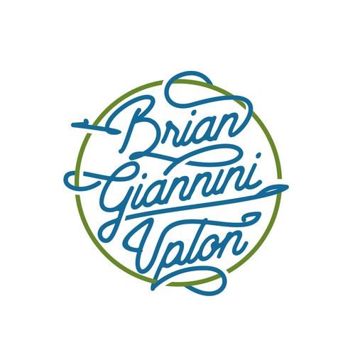 Handwritten brand with the title 'Custom Hand Lettering Logo'