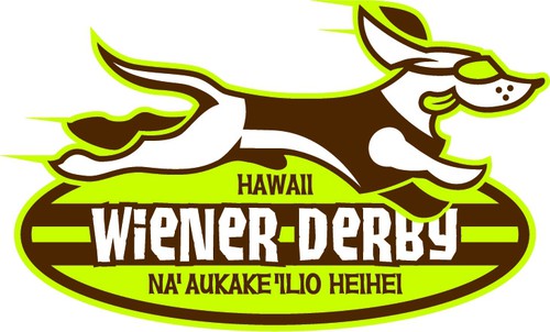Hawaii logo with the title 'Create a cute & hip logo for Hawaii Wiener Derby'