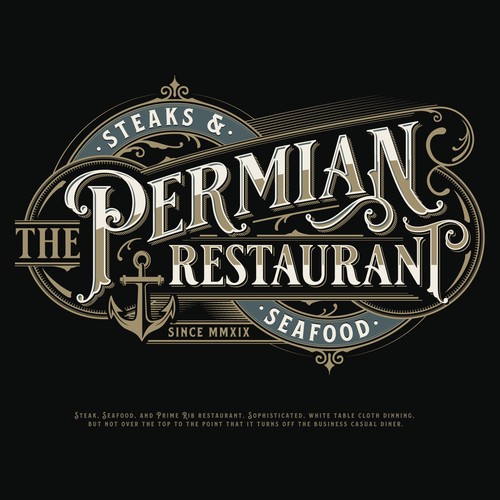 Victorian logo with the title 'The Permian'