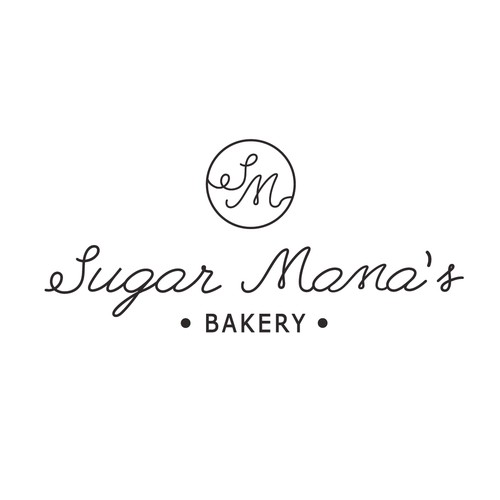 Caramel logo with the title 'Logo for a European-style pastry shop'