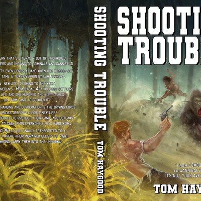 Shooting Trouble - retrò coverbook