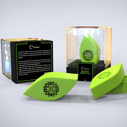 Tea packaging with the title 'We are preparing the tea revolution, and it needs to be packed well'