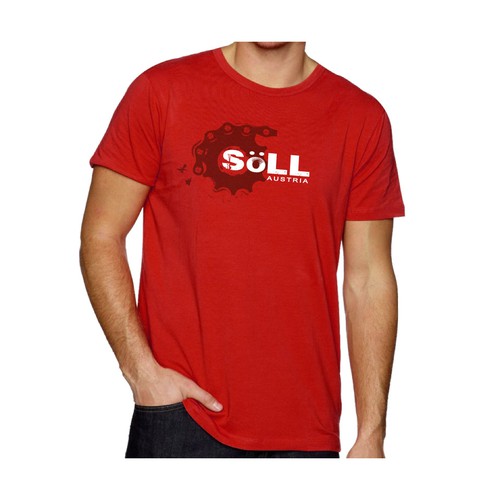 Bike t-shirt with the title 'Resort with sports like biking'