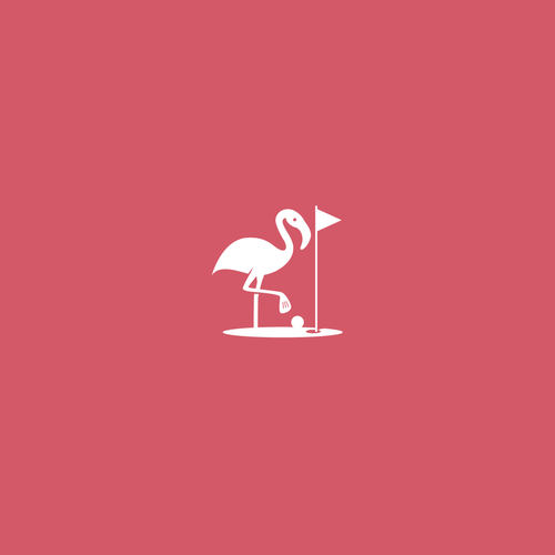 Flamingo design with the title 'RidgeWood'