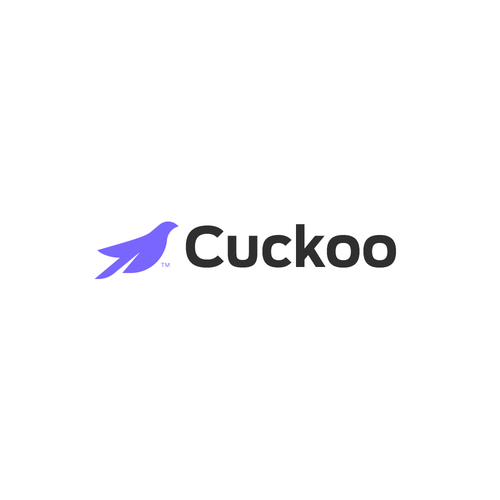 Signage logo with the title 'Cuckoo'