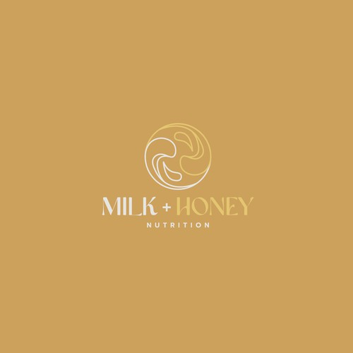 Milk logo with the title 'Logo for a holistic fertility nutrition consulting company'