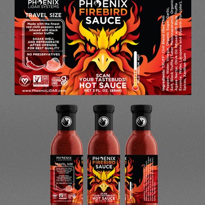 Hot Sauce Label Design