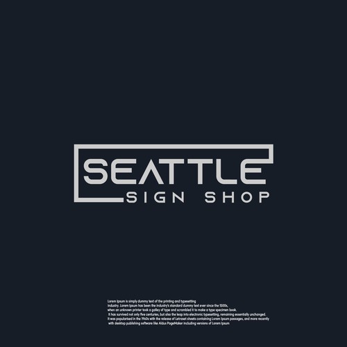 Awesome brand with the title 'Seattle'