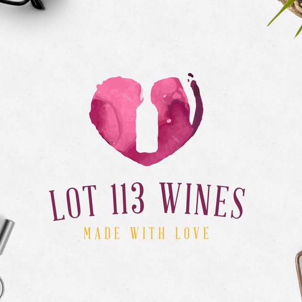 Fireplace logo with the title 'Wine Lover'