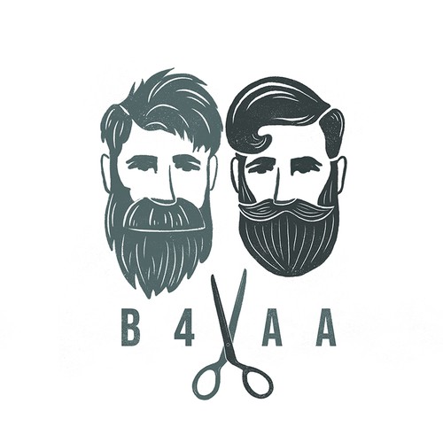 Men's fashion logo with the title 'Logo for mens grooming company'