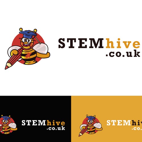 Portuguese logo with the title 'Logotype +  Character Design'