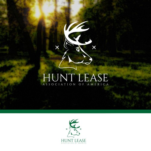 Hunting design with the title 'Logo concept for hunting'
