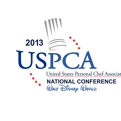 Conference logo with the title 'Help United States Personal Chef Association with a new logo'