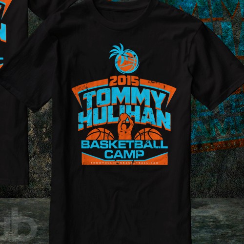 basketball camp shirt designs