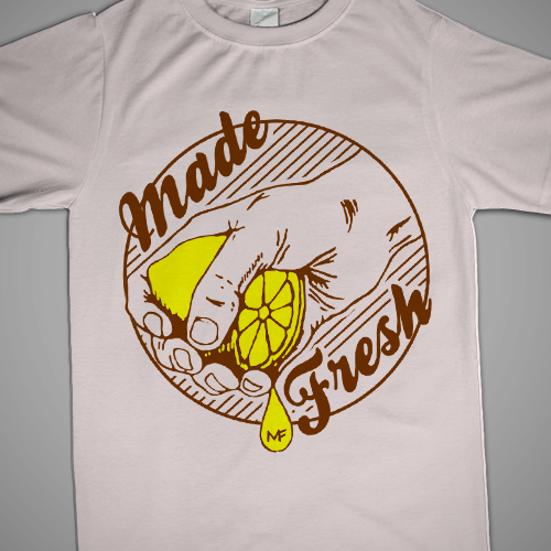 Badass t-shirt with the title 'Create a t-shirt design for Made Fresh Clothing'