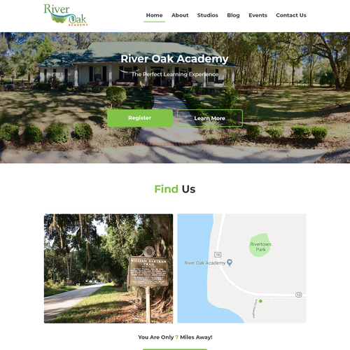 Innovative website with the title 'School Website'