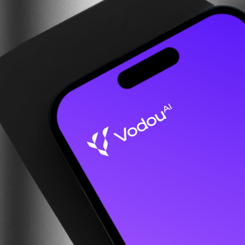 Mysterious logo with the title 'Vodou AI Logo'