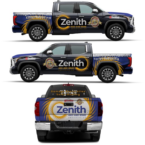 Decal design with the title 'car wrap'