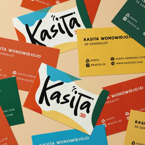 Handmade brand with the title 'Playful & Handcrafted Artist Brand'