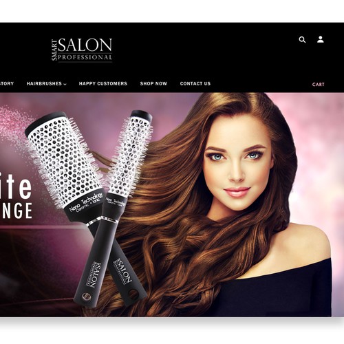 Slider design with the title 'Hero Slideshow Image'