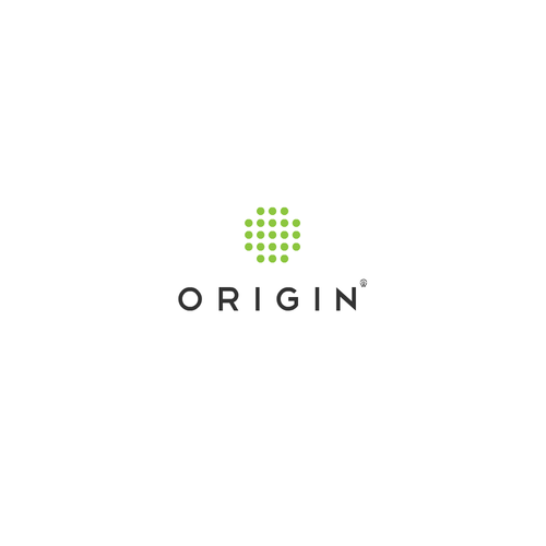 Dot logo with the title 'Origin'