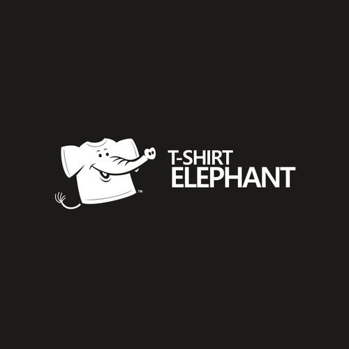 Shirt logo with the title 'T-Shirt Elephant'