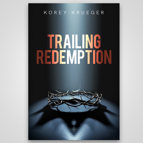 Black book cover with the title 'Trailing Redemption'