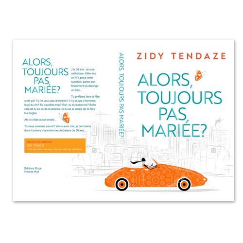 Illustration book cover with the title 'Book Cover Contest Entry'