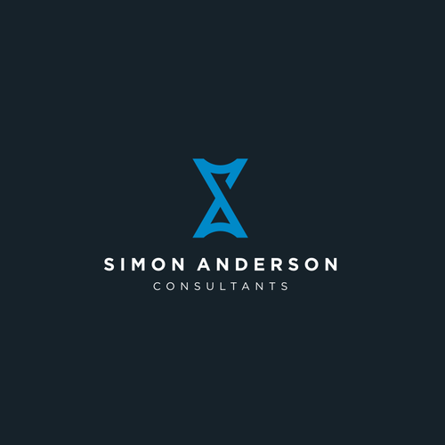 Name design with the title 'Simon Anderson'