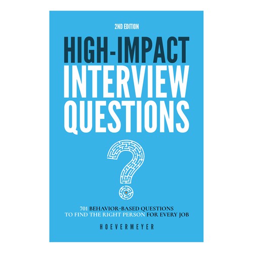 Corporate book cover with the title 'Clean & Bold Cover Design'