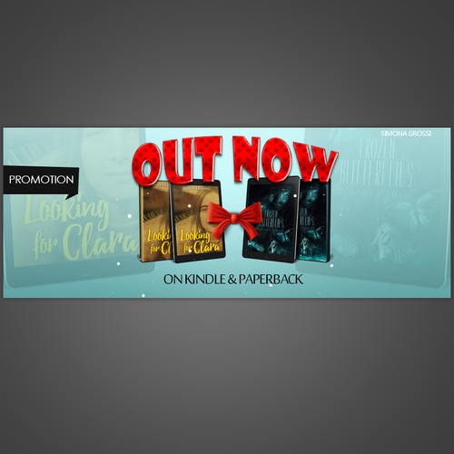 Header design with the title 'facebook cover '