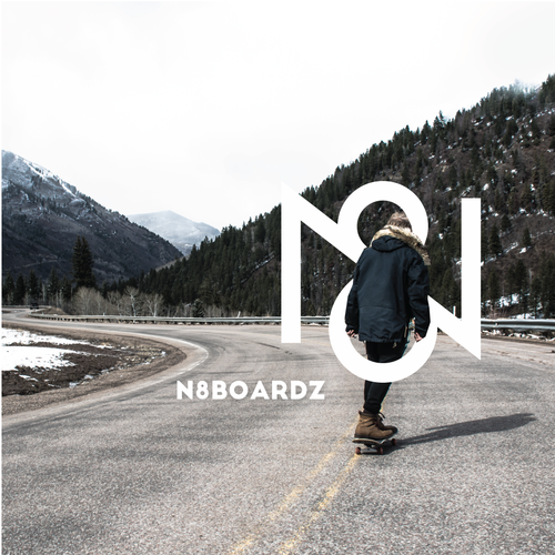 Board design with the title 'N8 boardz'