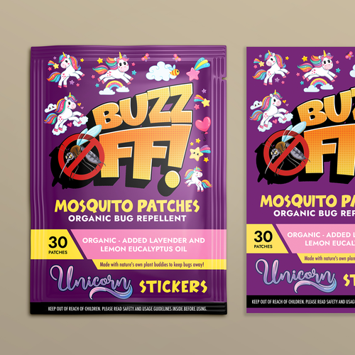 Pharmaceutical packaging with the title 'Mosquito Repellent Product packaging'