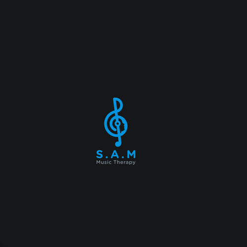Disability logo with the title 'S.A.M. Music Therapy'
