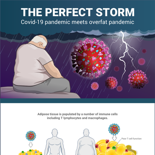 Inkscape design with the title 'The Perfect Storm'