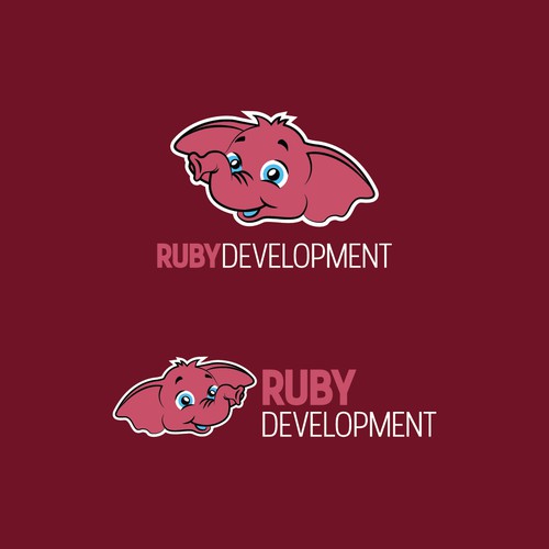 Ruby logo with the title 'Ruby Development'