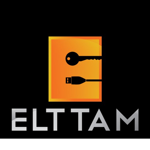 Computer brand with the title 'Professional logo for a boutique IT security company'