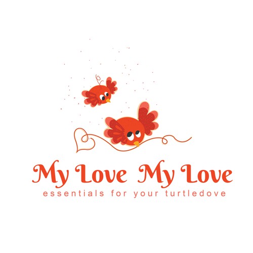 Cardinal logo with the title 'My Love My Love'