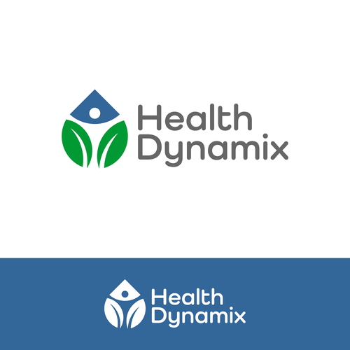 Pharmacy logo with the title 'Health Dynamix logo'