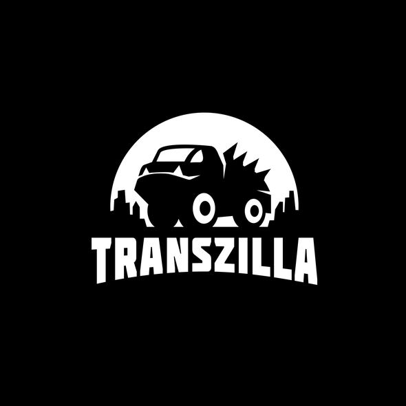 Godzilla logo with the title 'Transzilla'